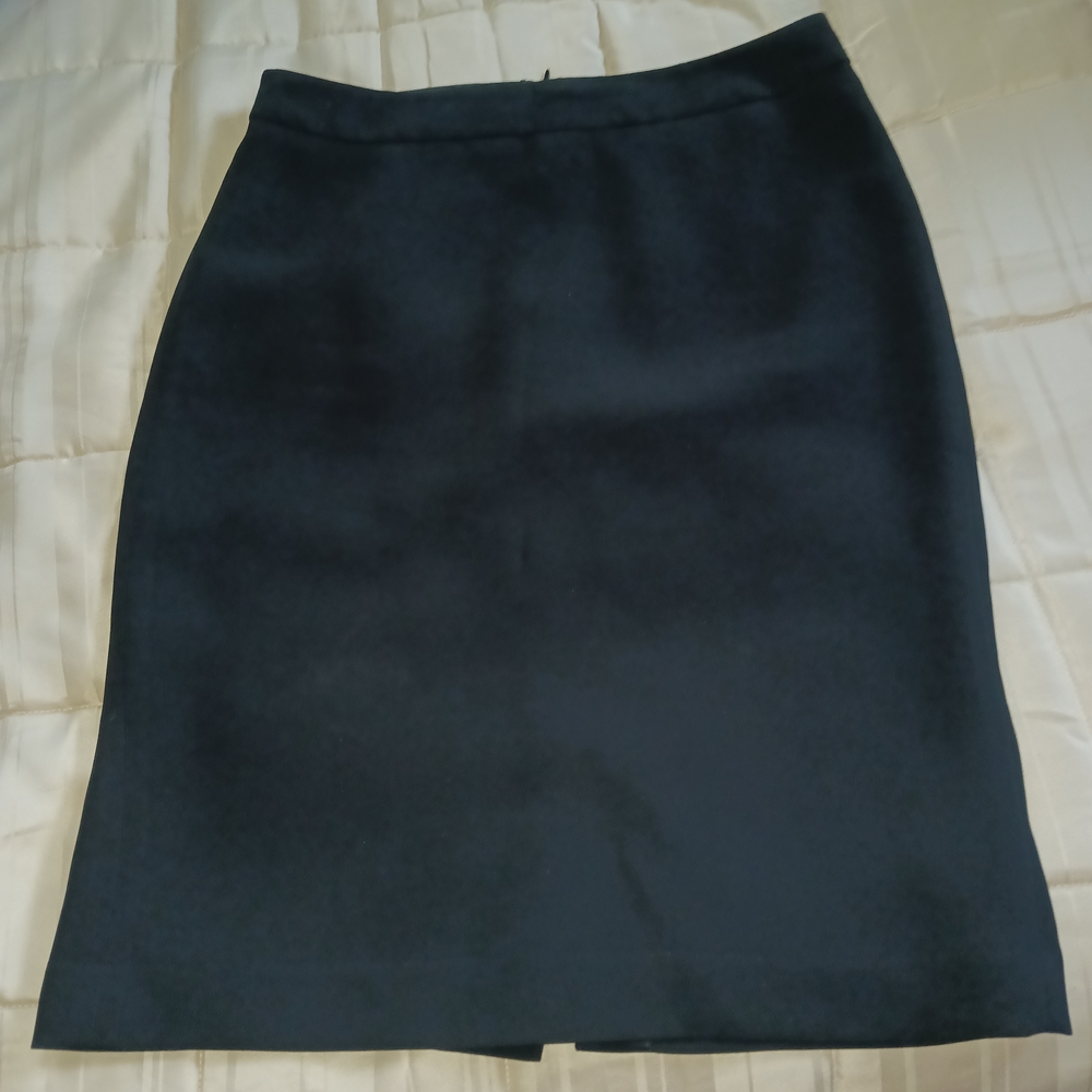 Talbots Classic Black Pencil Skirt